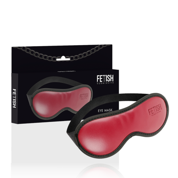 VEGAN LEATHER MASK WITH NEOPRENE LINING