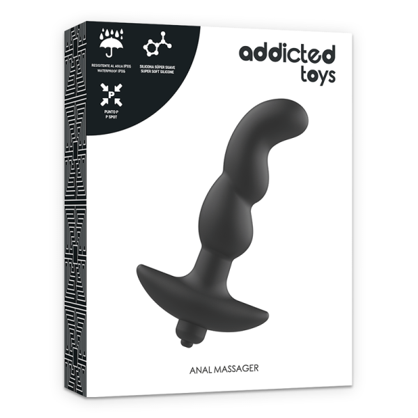 Addicted Toys - Anal Massager With Black Vibration Model 2