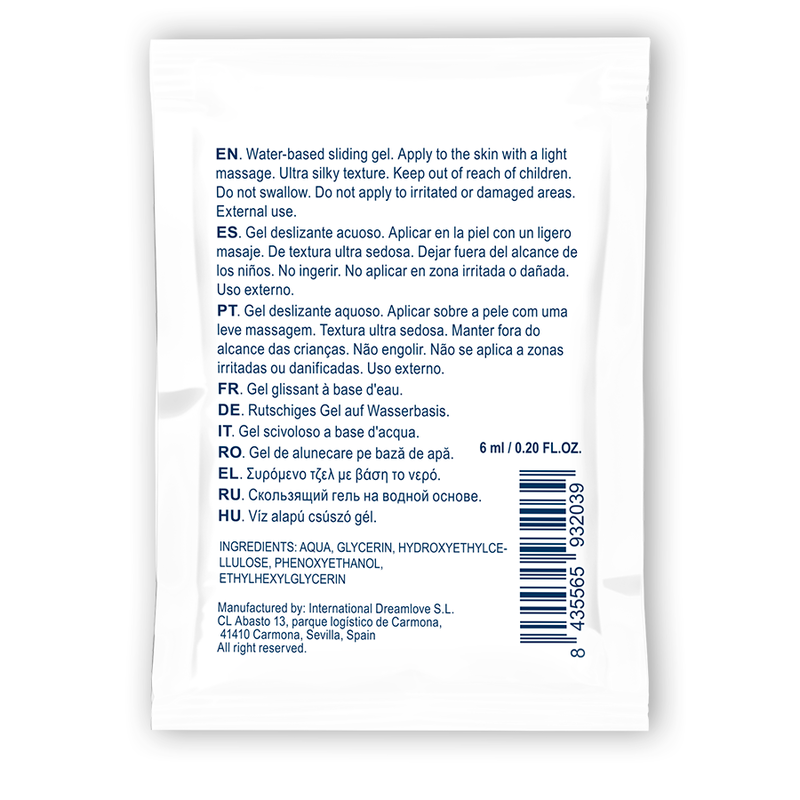 Waterfeel - Neutral Water-based Sliding Gel 6 Ml