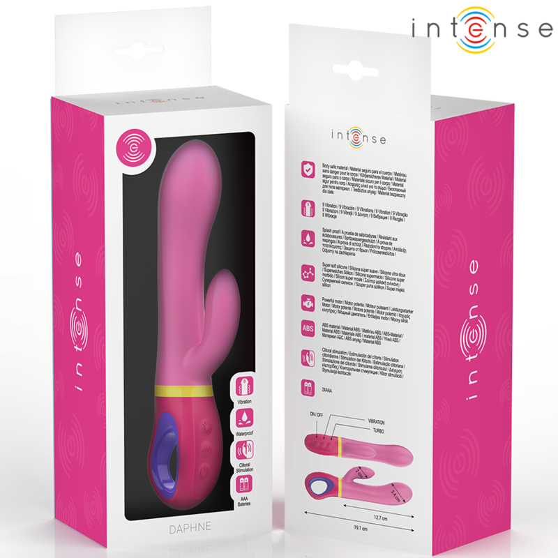 Intense - Daphne Pink Rabbit Vibrator